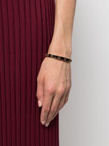 Tory Burch Miller logo-stud hinge bracelet - Goud