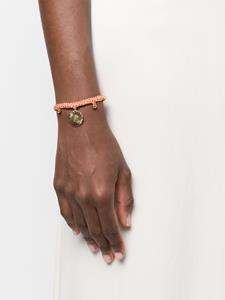 Aurelie Bidermann Armband met amulet - Oranje