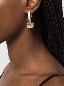 Philipp Plein Skull Crown earrings - Goud