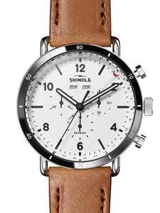 Shinola Canfield Sport Chronograph horloge - Wit
