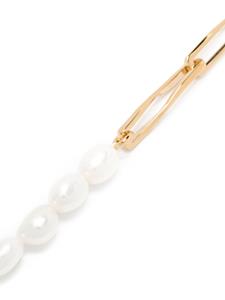 Missoma Baroque-pearl twisted-link bracelet - Goud