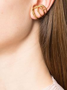 Charlotte Chesnais Daisy gold-plated silver earring - Goud