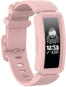 Strap-it Fitbit Ace 2 siliconen bandje (roze)