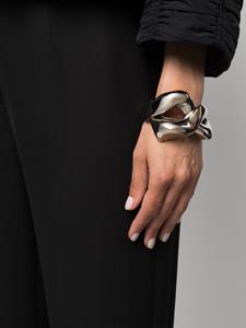 Alexander McQueen Gedraaide armband - Zilver