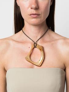 Colville Hepworth oversize-pendant necklace - Bruin