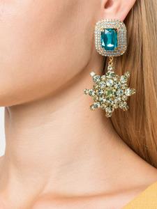 Magda Butrym crystal-embellished drop earrings - Goud
