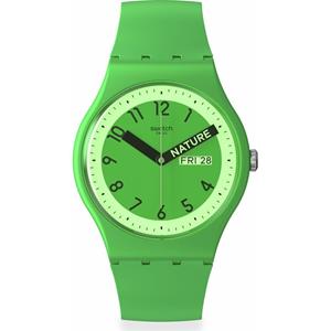 Swatch The Originals Bio-reloaded SO29G704 Proudly Green Horloge