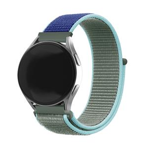 Strap-it Samsung Galaxy Watch Active nylon bandje (kaki)