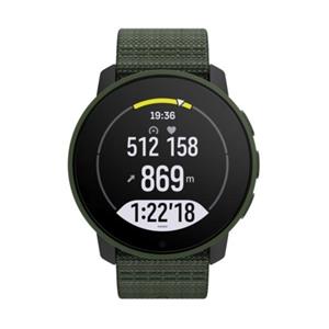 Suunto 9 Peak Pro - glass fiber reinforced polyamide - sport watch with strap - forest green
