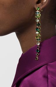 Swarovski Gema crystal-embellished earrings - Goud