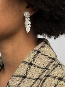 Simone Rocha Mini Cluster faux-pearl drop earrings - Wit