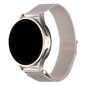 Strap-it Samsung Galaxy Watch 4 - 44mm Milanese band (sterrenlicht)