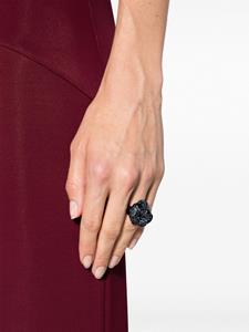 Lanvin Melodie rhinestone-embellished ring - Blauw