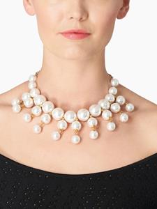 Carolina Herrera faux-pearl adjustable necklace - Goud