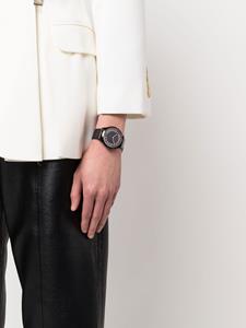 Versace Halo horloge met logo - Zwart