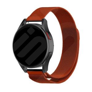 Strap-it Samsung Galaxy Watch 6 Classic 47mm Milanese band (rood)