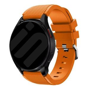 Strap-it Samsung Galaxy Watch 6 - 40mm siliconen bandje (oranje)