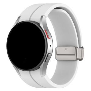 Strap-it Samsung Galaxy Watch 6 Classic 47mm magnetische sport band (wit)