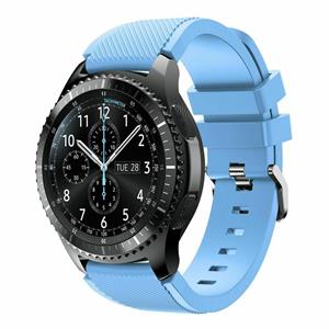 Strap-it Samsung Galaxy Watch 46mm siliconen bandje (zand blauw)