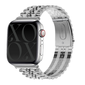 Xoxo Wildhearts Apple Watch stalen bandje (zilver)