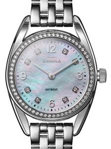 Shinola The Derby horloge - Blauw