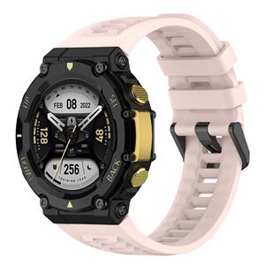 Strap-it Amazfit T-Rex 2 siliconen bandje (roze)