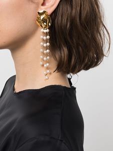 Sterling King Georgia pearl drop earrings - Goud
