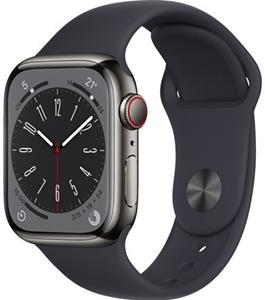 Smartwatch Apple Watch Series 8 4g Watchos 9 Schwarz 32 Gb