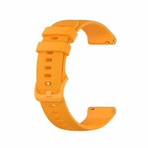 Strap-it siliconen horlogeband 18mm universeel (oranje)