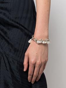 ISABEL MARANT Rain Drop pearl-embellished bracelet - Wit