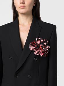 Gianluca Capannolo logo-charm flower-detailing pin - Rood