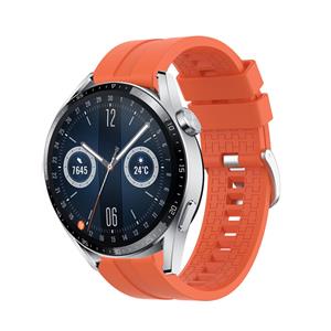 Strap-it Huawei Watch GT 3 46mm extreme silicone band (oranje)