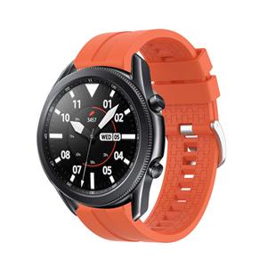 Strap-it Samsung Galaxy Watch 3 45mm extreme silicone band (oranje)