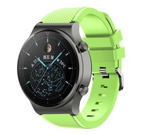 Strap-it Huawei Watch GT 2 Pro siliconen bandje (lichtgroen)