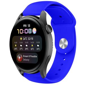 Strap-it Huawei Watch 3 (Pro) sport band (blauw)
