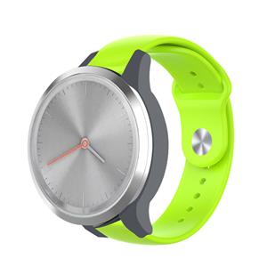 Strap-it Garmin Vivomove 3s sport band - 39mm- lime