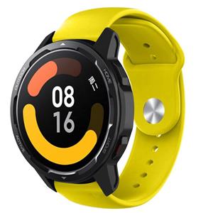 Strap-it Xiaomi Watch S1 sport band (geel)