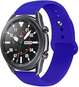 Strap-it Samsung Galaxy Watch 3 sport band 45mm (blauw)