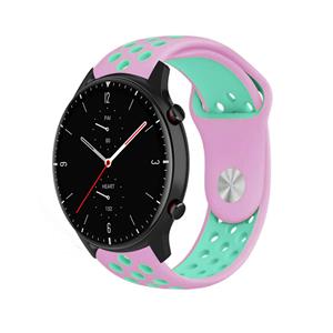 Strap-it Amazfit GTR 2 sport band (roze/aqua)