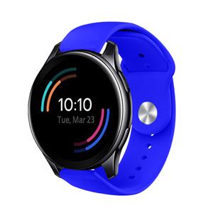 Strap-it OnePlus Watch sport band (blauw)