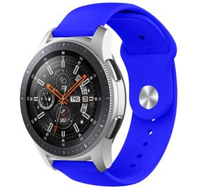 Strap-it Samsung Galaxy Watch sport band 46mm (blauw)