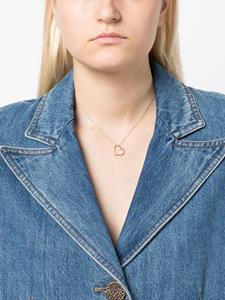 Aliita Heart Diamond pendant necklace - Goud