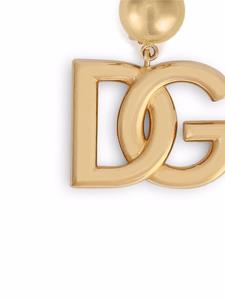 Dolce & Gabbana Oorclips met logo - Goud