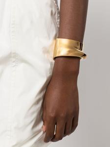 Jacquemus J sculpted cuff bracelet - Goud