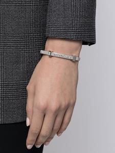 Balenciaga Gestreepte armband - Zilver