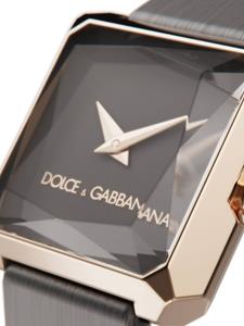 Dolce & Gabbana Sofia vierkant horloge - Grijs
