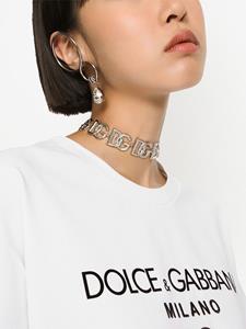 Dolce & Gabbana Oorcuffs met DG hanger - Zilver