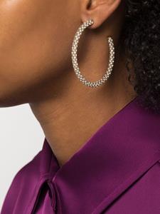 Amina Muaddi large Cameron hoop earrings - Goud