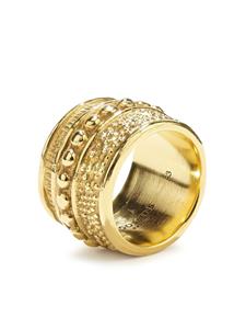 Goossens Ring met gegraveerd detail - Goud