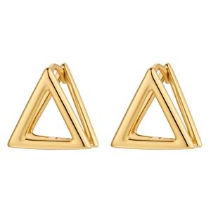 Heideman Paar Ohrstecker Marre goldfarben (Ohrringe, inkl. Geschenkverpackung), Dreieck Form